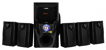 Микросистема Hyundai H-HA540 черный 150Вт FM USB BT SD/MMC/MS