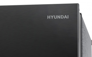 Холодильник Hyundai CS5003F 2-хкамерн. черная сталь (двухкамерный)