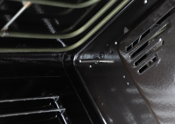 Духовой шкаф Электрический Hyundai HEO 6648 IX черный/серебристый